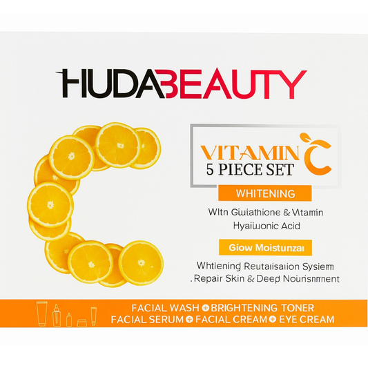 HUDA BEAUTY Vitamin C 5-Piece Skincare Set