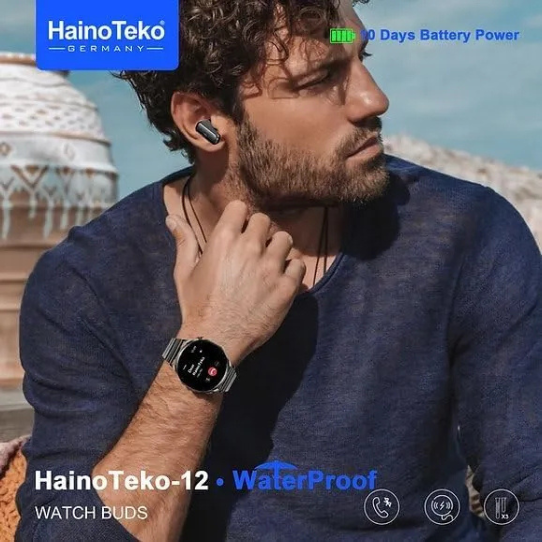 HainoTeko12 Waterproof Smartwatch